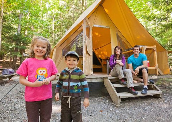 Camping Parc National du Mont-Orford Lac Stukely
