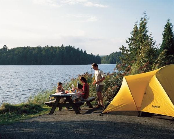 Camping Parc National du Mont-Orford Lac Stukely