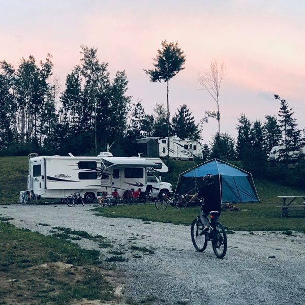 Camping Mer Bleue