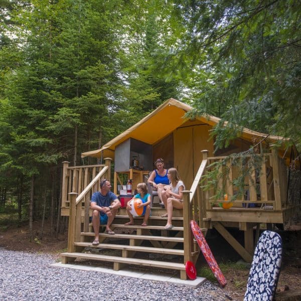 Camping Lac Écho Réserve faunique de Papineau-Labelle
